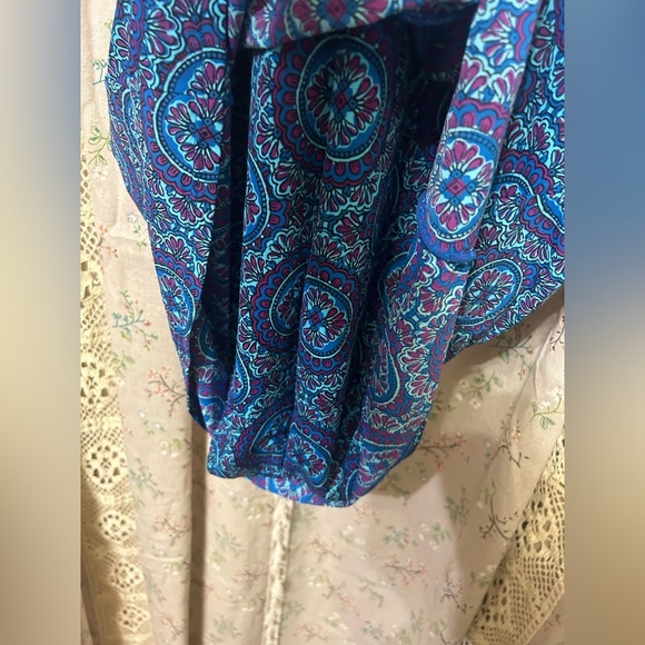 Lands’ End Twist Front One Piece Skirted Swimsuit Size 8 - Picture 6 of 8